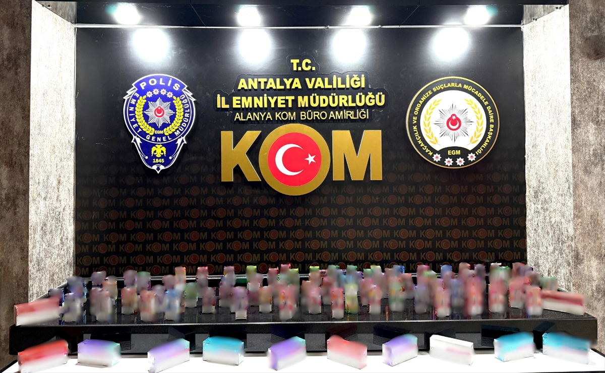 ANTALYA (AA) – Antalya'da kaçakçılık ve organize suçlarla mücadele kapsamında