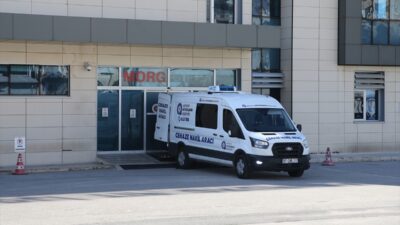 - Kaza anı, iş yerinin güvenlik kamerasınca kaydedildi