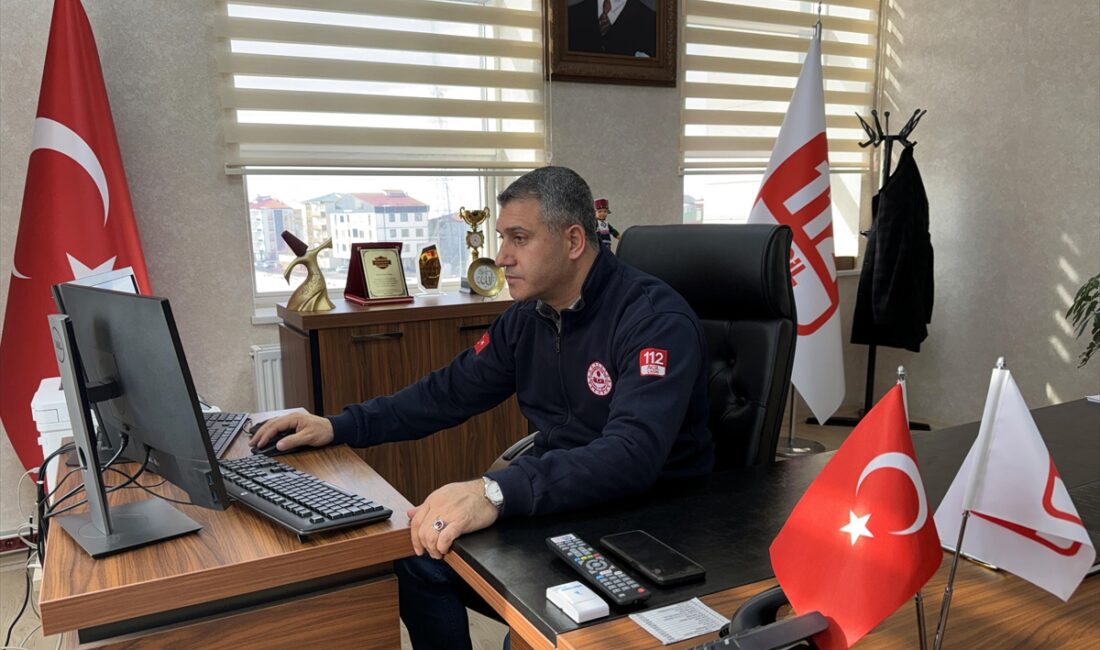ARDAHAN (AA) – Ardahan 112 Acil Çağrı Merkezi Müdürü Ersoy