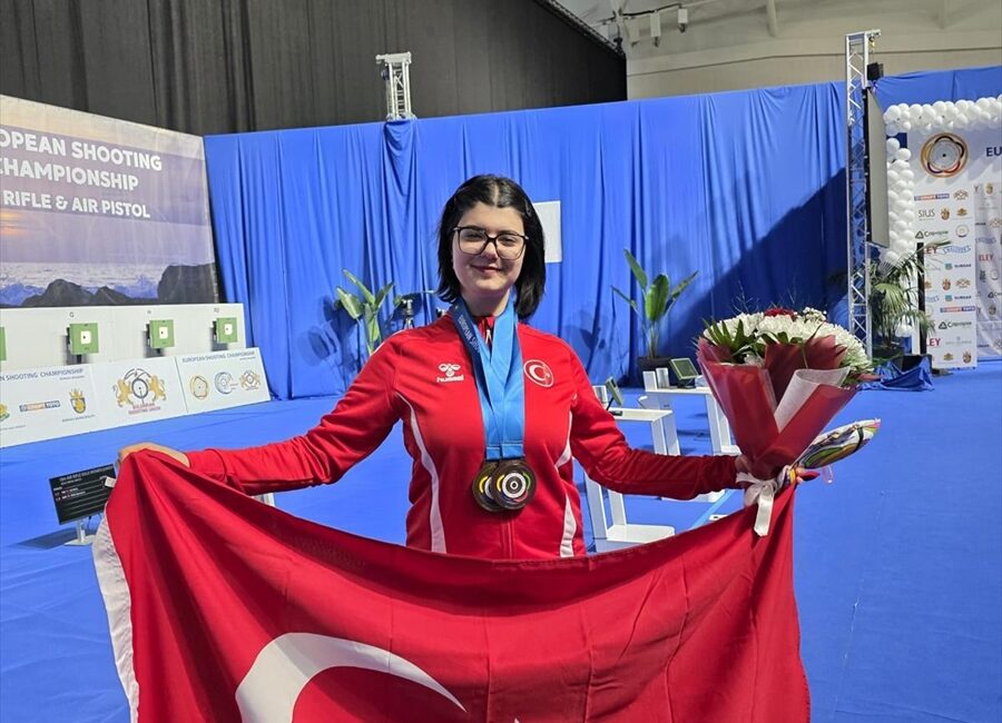 - Milli atıcı Elif Berfin Altun, kadınlar havalı tüfek soloda