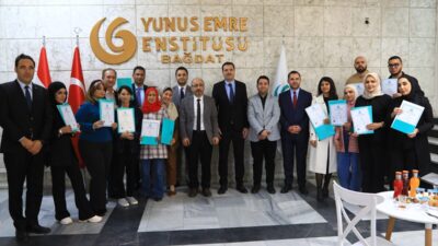 BAĞDAT – Irak'ın başkenti Bağdat'taki Yunus Emre Türk Kültür Merkezi