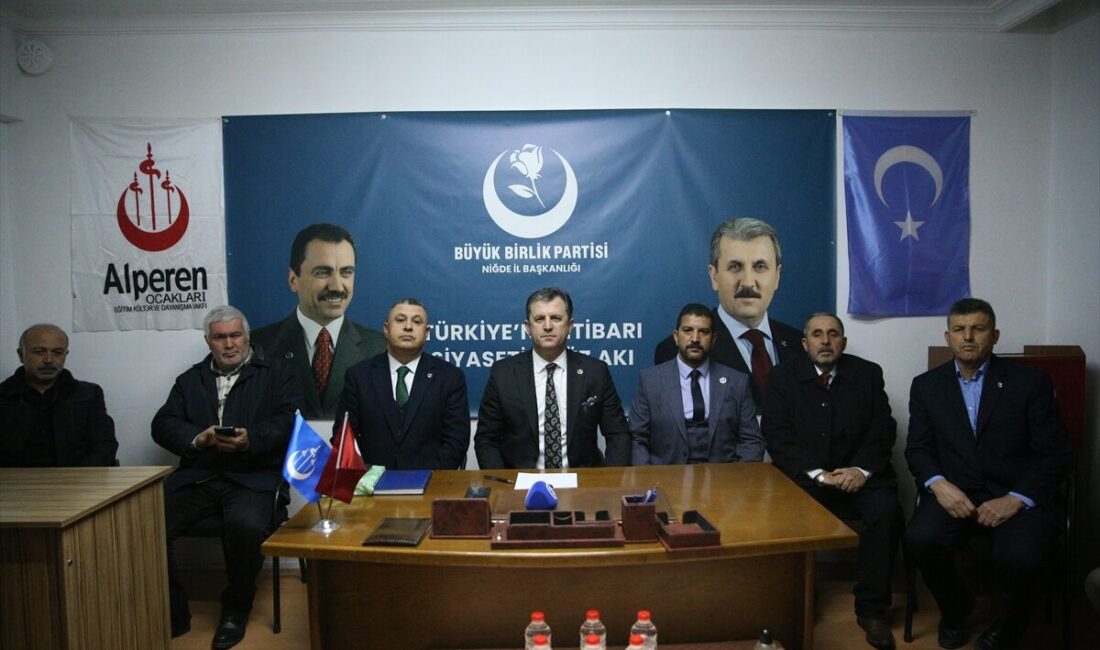 - "Büyük Birlik Partisi, Türk milletinin tamamının vicdanında çok önemli