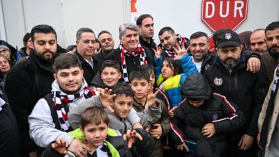 HATAY (AA) – Beşiktaş Kulübü Başkanı Serdal Adalı, Hatay'ın Defne