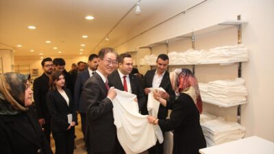 BİTLİS (AA) – Bitlis'in Ahlat ilçesinde Japonya Büyükelçiliği tarafından desteklenen