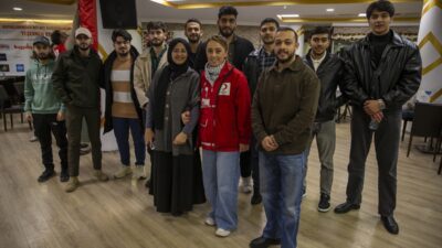 BOLU (AA) – Bolu'da üniversite öğrenimi gören Filistinli öğrenciler, ramazanın