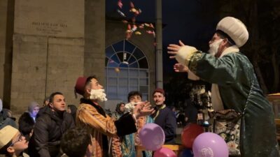 BURDUR (AA) – Burdur'da ramazan ayını karşılamak için fener alayı