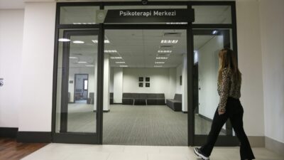 - Hastanede yaklaşık 2 ay önce hizmete açılan merkezde, psikiyatrik