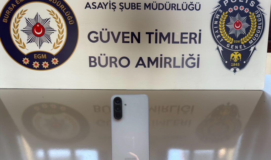 BURSA (AA) – Bursa'nın Osmangazi ilçesinde alışveriş yapan bir kişinin