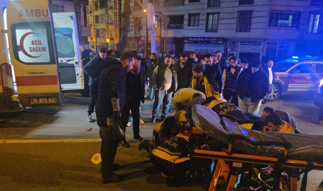 BURSA (AA) – Bursa'nın Orhangazi ilçesinde, motosikletin çarptığı yaya ve