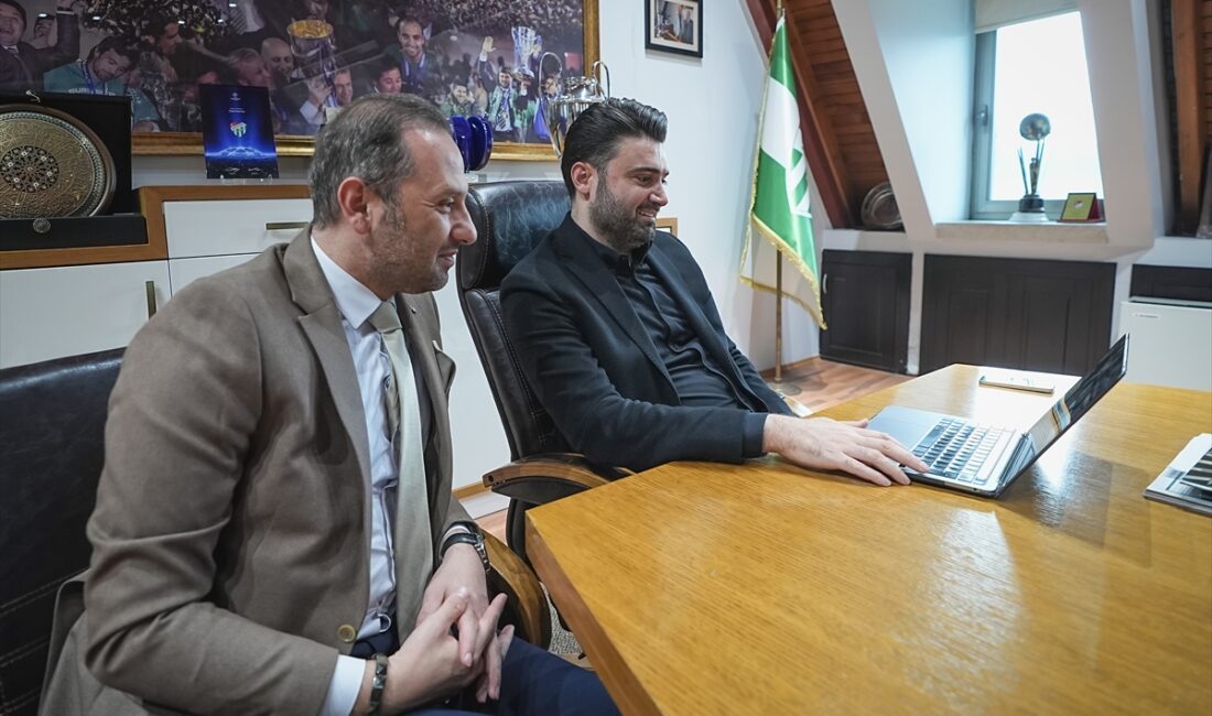 BURSA (AA) – Bursaspor Kulübü Başkanı Enes Çelik, Anadolu Ajansının