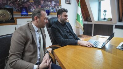 BURSA (AA) – Bursaspor Kulübü Başkanı Enes Çelik, Anadolu Ajansının