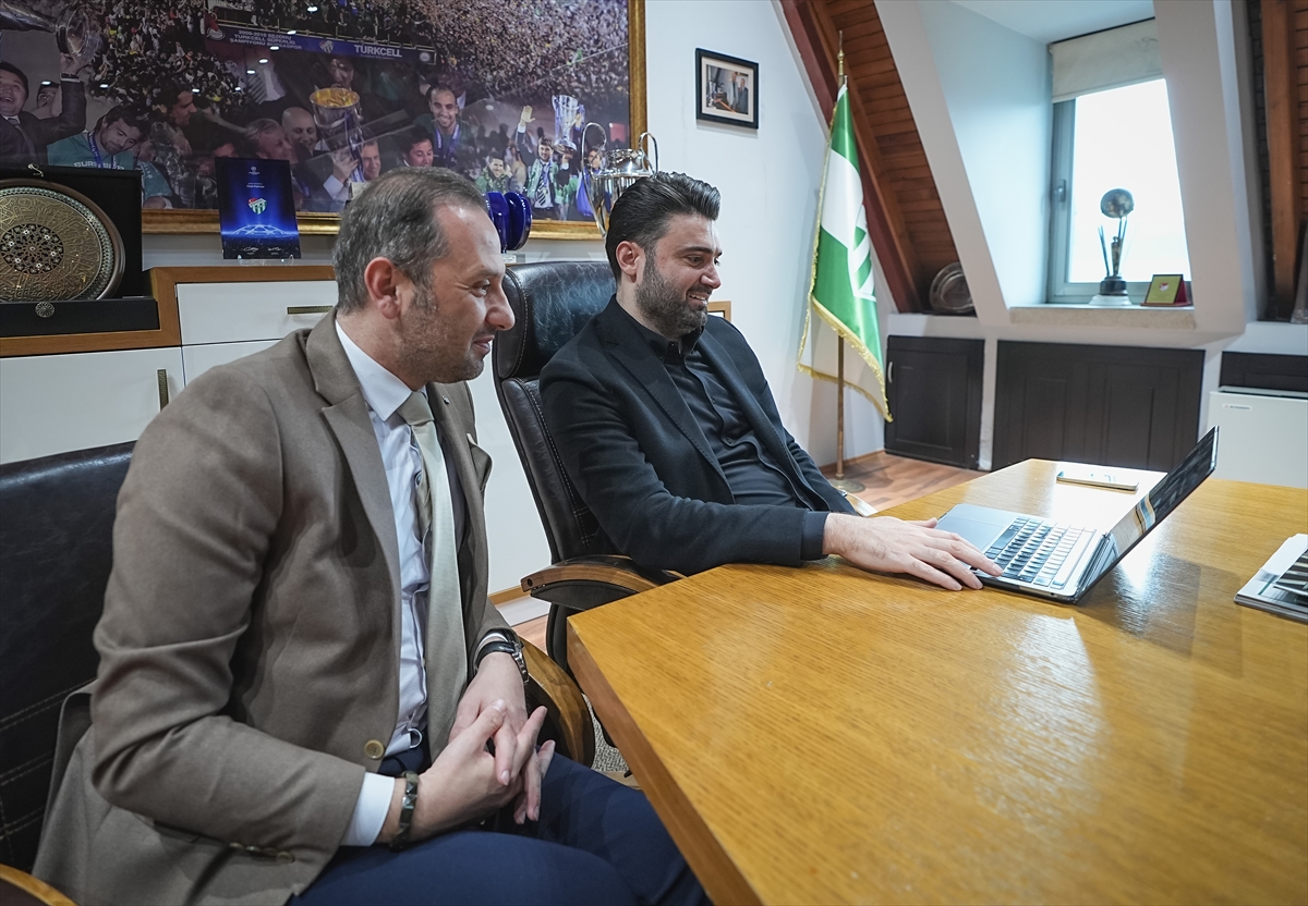 BURSA (AA) – Bursaspor Kulübü Başkanı Enes Çelik, Anadolu Ajansının