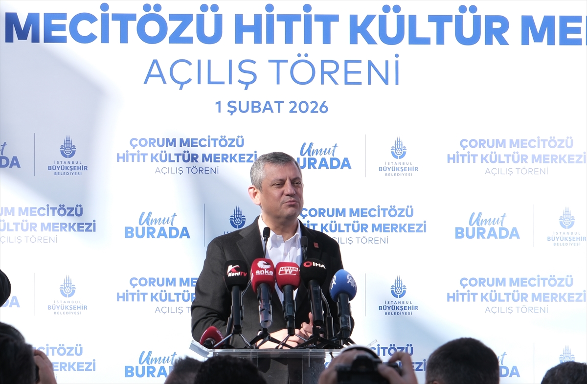 ÇORUM (AA) – CHP Genel Başkanı Özgür Özel, İstanbul Büyükşehir