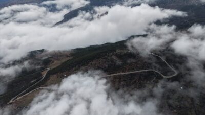 ÇORUM (AA) – Çorum'un Kargı ilçesinde sis etkili oldu. Sisle