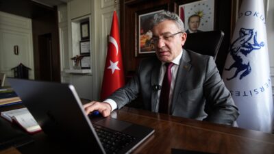 İZMİR (AA) – Dokuz Eylül Üniversitesi Rektörü Prof. Dr. Bayram