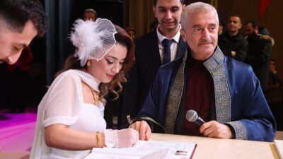 GAZİANTEP (AA) – Gaziantep'te 62 çift, evlenmek için 14 Şubat