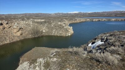 SİVAS (AA) – Sivas'ın Hafik ilçesinde bulunan Lota Gölü, karların