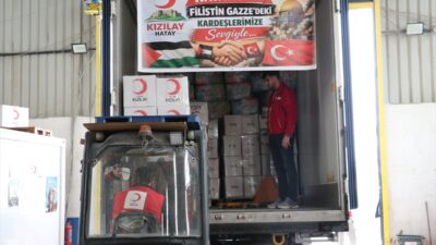 HATAY (AA) – Hatay'da Türk Kızılay organizasyonunda hayırseverlerin desteğiyle hazırlanan