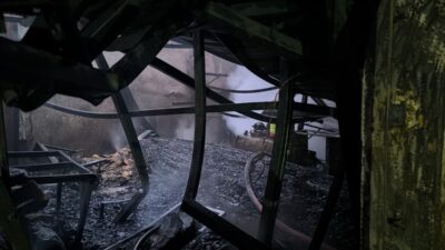 HATAY (AA) – Hatay'ın Reyhanlı ilçesinde sanayi sitesinde çıkan yangında