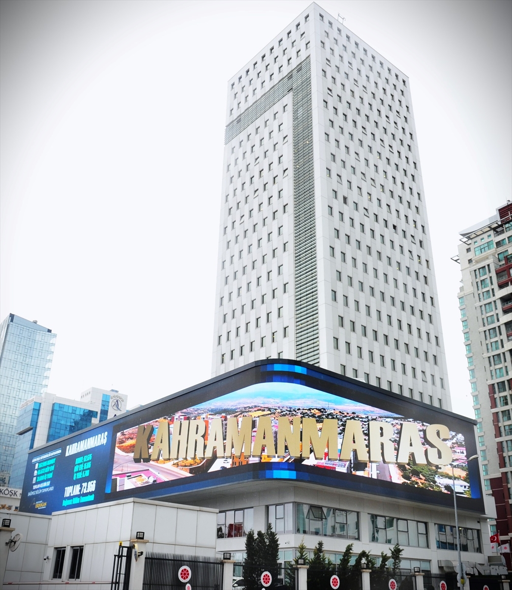 ANKARA (AA) – Cumhurbaşkanlığı İletişim Başkanlığı, Kahramanmaraş merkezli 6 Şubat