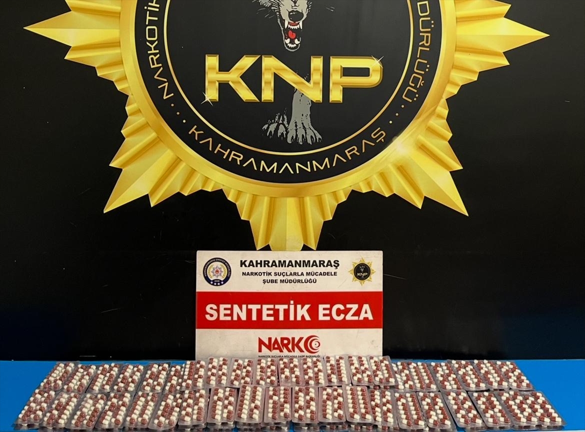 KAHRAMANMARAŞ (AA) – Kahramanmaraş'ta uyuşturucu operasyonunda gözaltına alınan 4 şüpheli