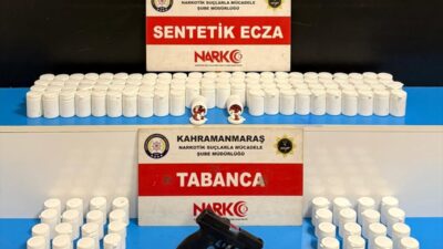 KAHRAMANMARAŞ (AA) – Kahramanmaraş'ta uyuşturucu operasyonunda gözaltına alınan 4 şüpheliden