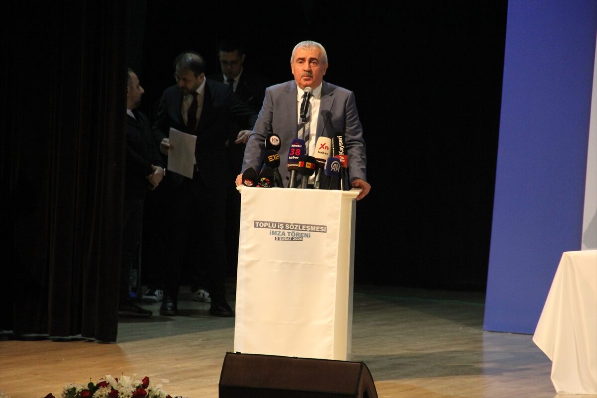 KAYSERİ (AA) – Hak İşçi Sendikaları Konfederasyonu (HAK-İŞ) ile Kayseri