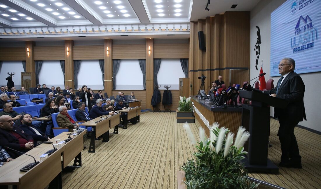 KAYSERİ (AA) – Kayseri Büyükşehir Belediyesi tarafından yaptırılacak, 865 milyon