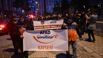 KAYSERİ (AA) – Kayseri'de Kahramanmaraş merkezli 6 Şubat 2023'te meydana