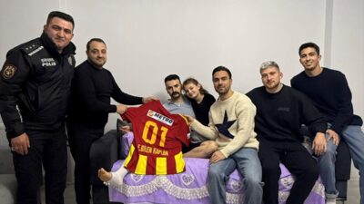 KAYSERİ (AA) – Kayserisporlu futbolcular, kentte organize suç örgütlerine yönelik