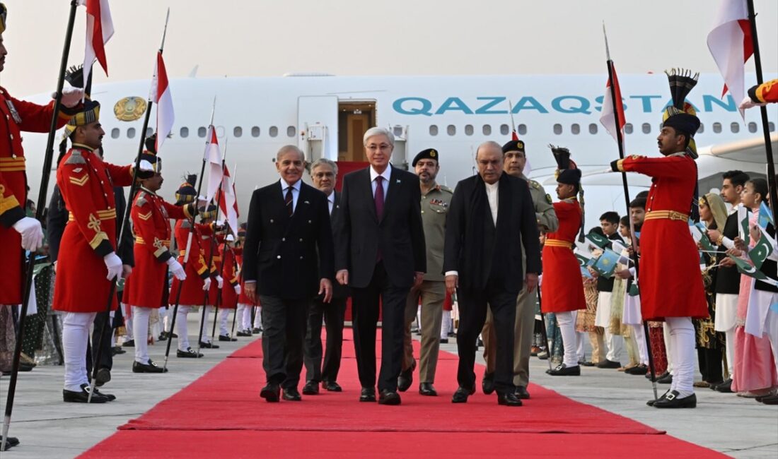 ASTANA (AA) – Kazakistan Cumhurbaşkanı Kasım Cömert Tokayev'in Pakistan'a 2