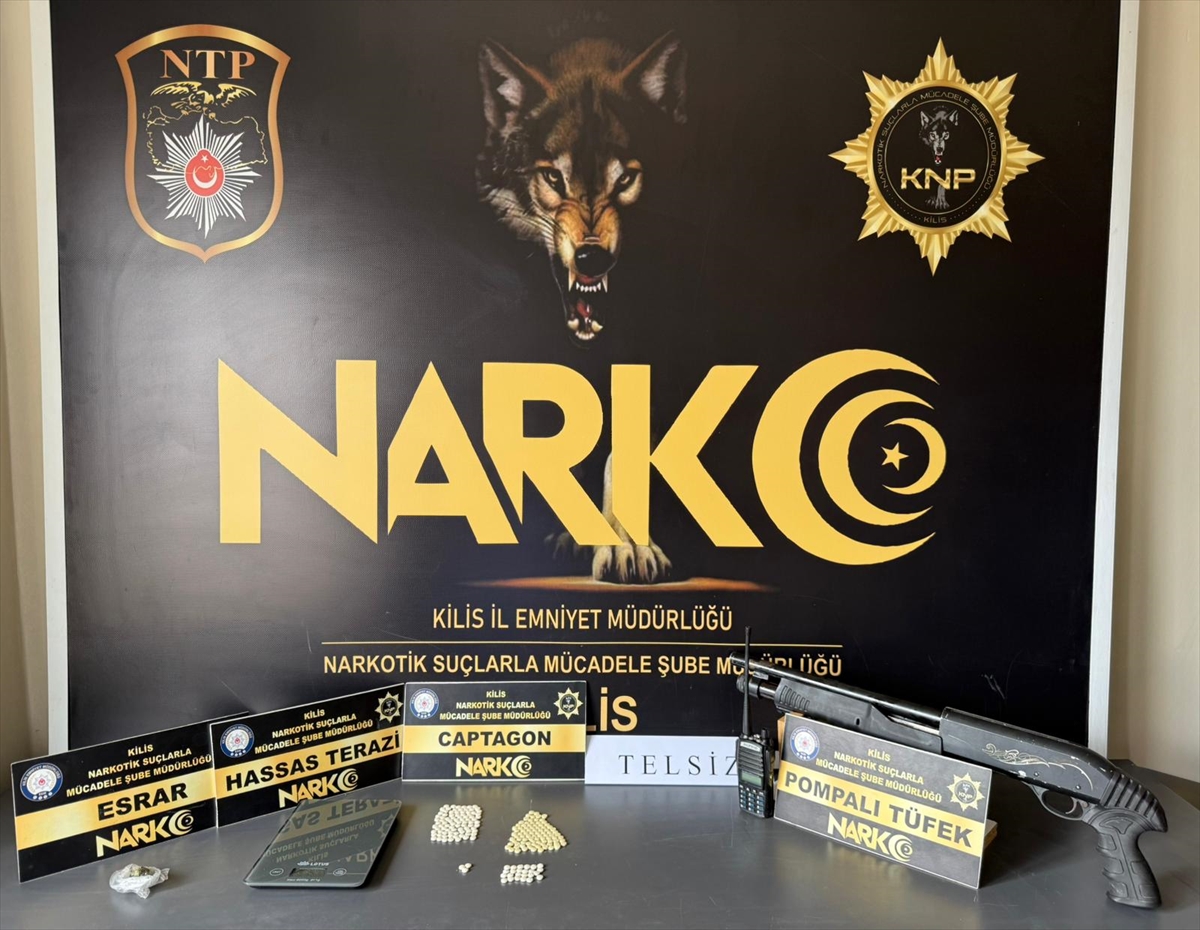 KİLİS (AA) – Kilis'te uyuşturucu operasyonunda gözaltına alınan 9 şüpheliden