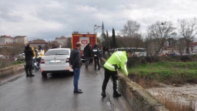 KIRKLARELİ (AA) – Kırklareli'nin Lüleburgaz ilçesinde dere yatağında erkek cesedi