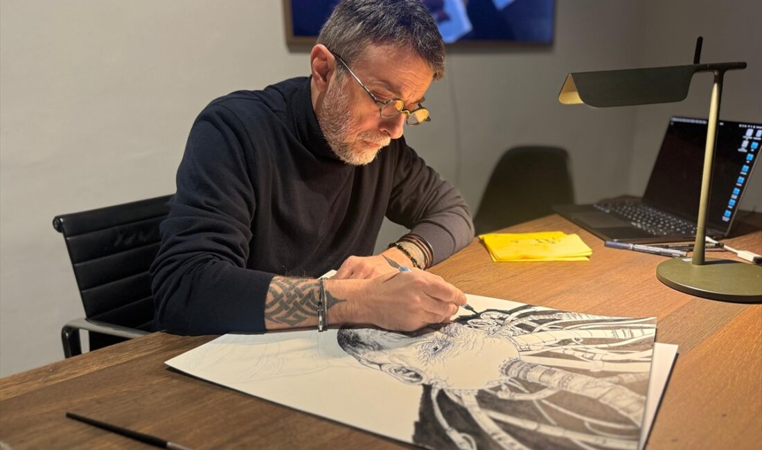 - "Bu serginin en temel özelliği her şeyin bir süreç