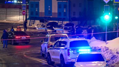 MOSKOVA (AA) – Rusya'nın başkenti Moskova'da, Savelovskiy Tren İstasyonu yakınında