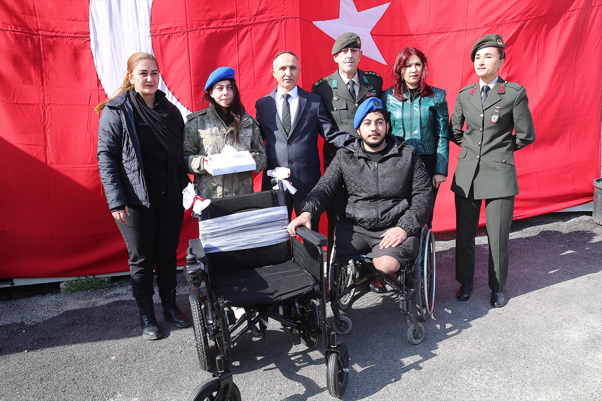 HATAY (AA) – Milli Savunma Bakanlığının (MSB) girişimleriyle Hatay'da, afetzede