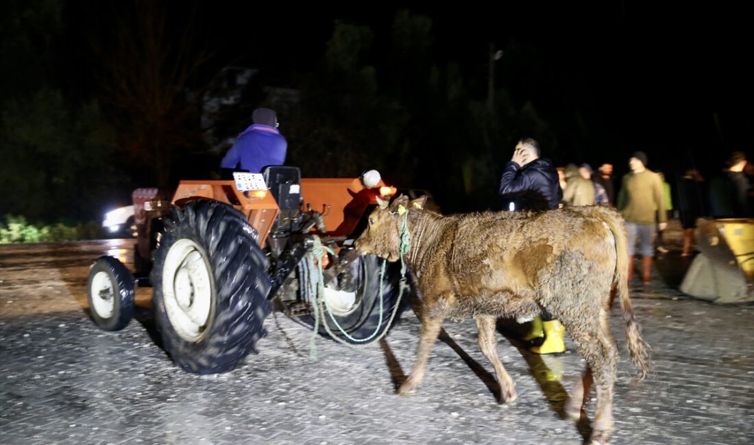 MUĞLA (AA) – Muğla'nın Seydikemer ilçesindeki bir mahallede yaşanan su