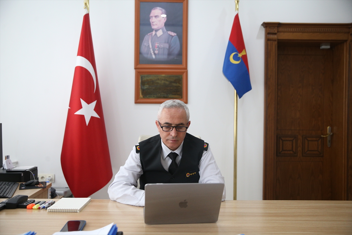 NİĞDE (AA) – Niğde İl Jandarma Komutanı Albay Gürol Okyar,