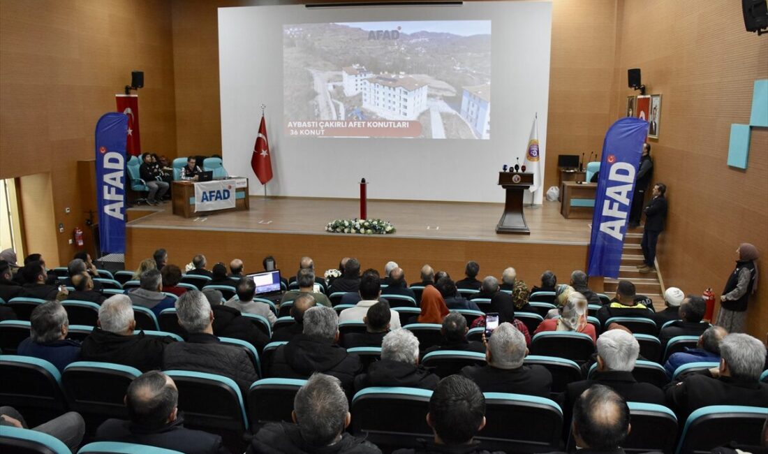 ORDU (AA) – Ordu'nun 3 ilçesinde yapımı tamamlanan 84 afet