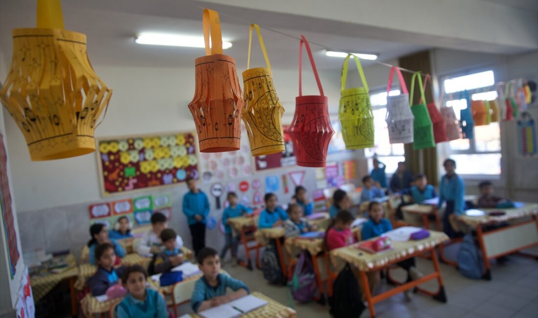 OSMANİYE (AA) – Osmaniye'de öğrencilerin ramazanın manevi atmosferini yaşamaları için