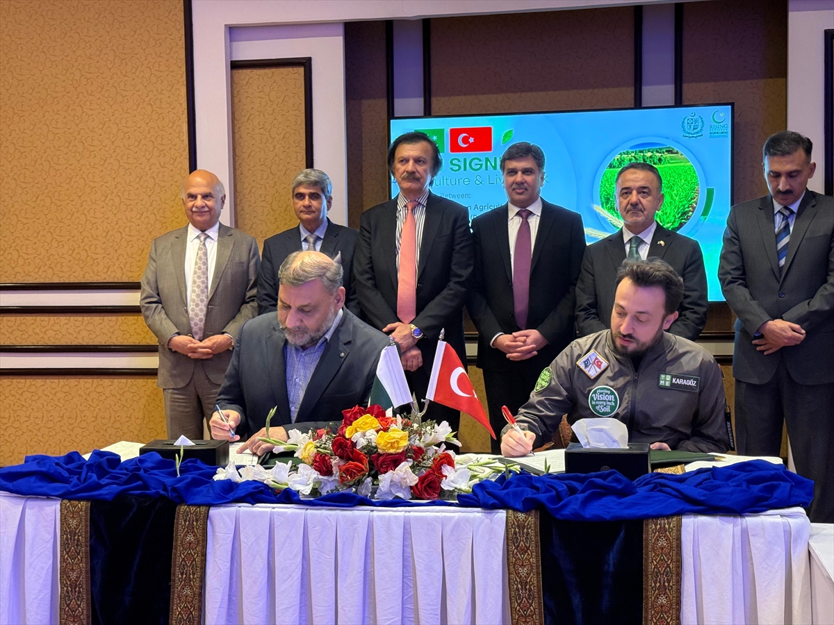 - Pakistan ve Türkiye arasında tarım ve hayvancılık alanında 2