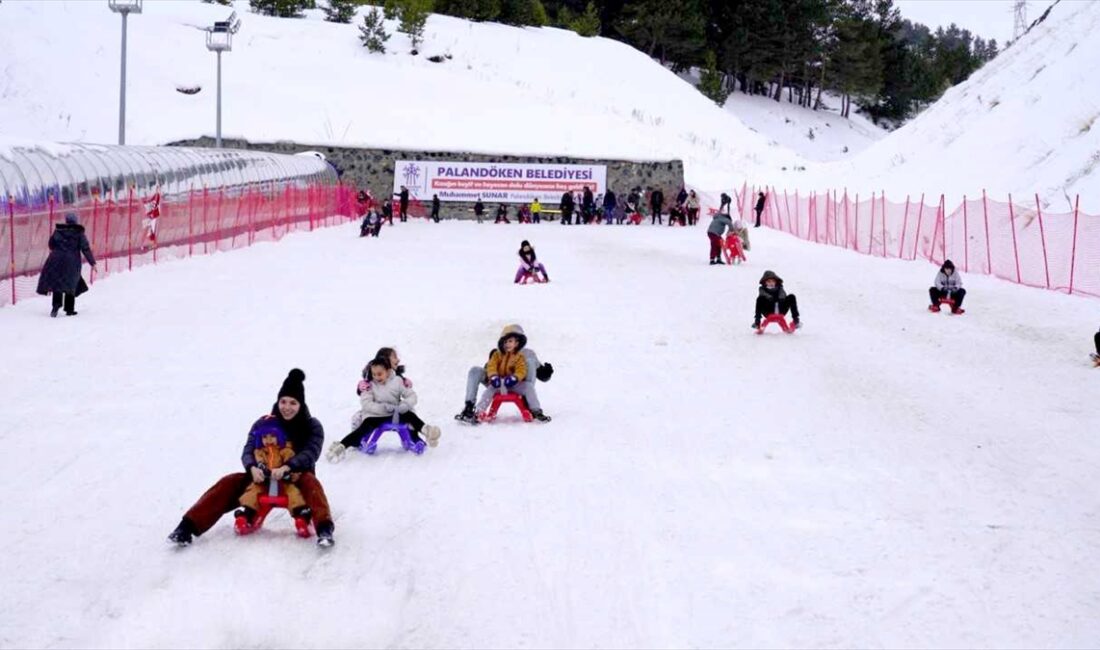 ERZURUM (AA) – Erzurum'da Palandöken Belediyesi tarafında faaliyete geçirilen kızak