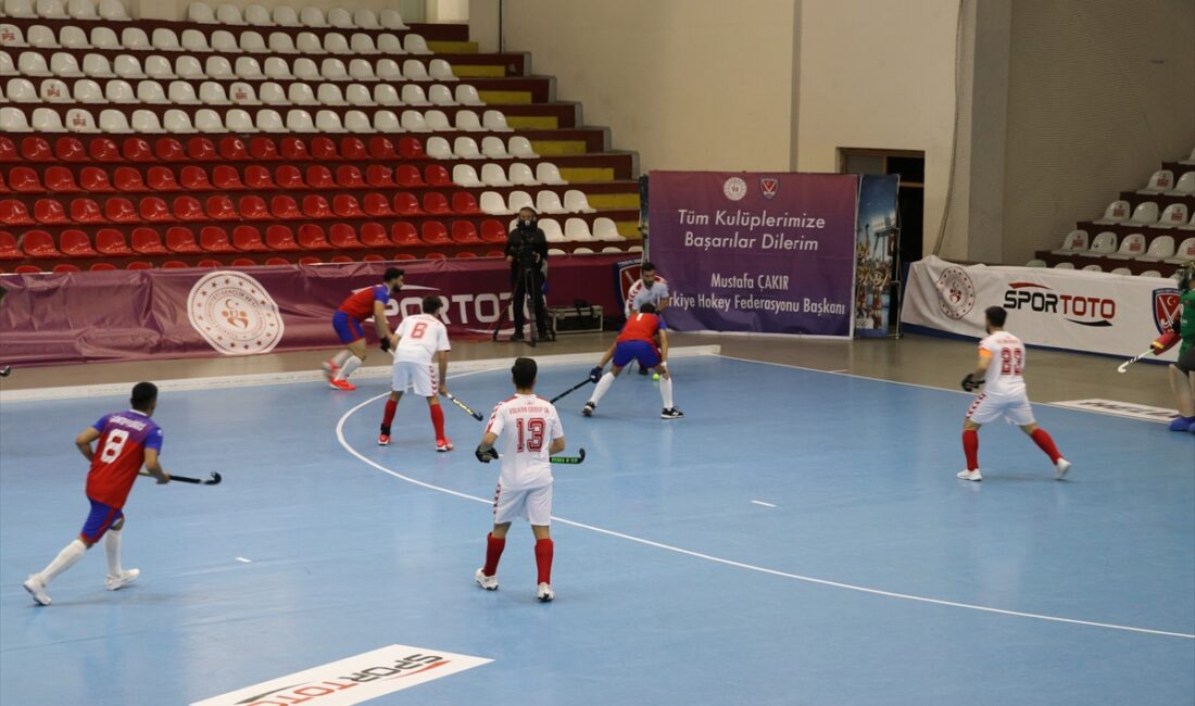 AMASYA (AA) – Amasya'da oynanan Salon Hokeyi Süper Ligi'nde final