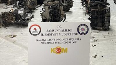 SAMSUN (AA) – Samsun'un Çarşamba ilçesinde gümrük kaçağı 13 otomobil