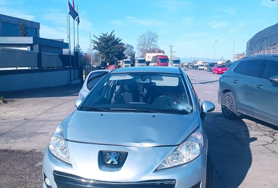 SAMSUN (AA) – Samsun'un Çarşamba ilçesinde yolun karşısına geçmek isterken