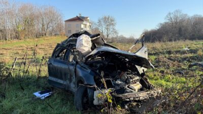 SAMSUN (AA) – Samsun'un Bafra ilçesinde meydana gelen trafik kazasında