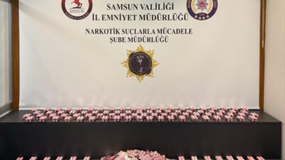 SAMSUN (AA) – Samsun'un İlkadım ve Atakum ilçelerinde düzenlenen uyuşturucu