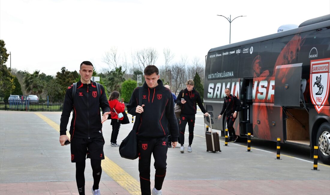 ÜSKÜP (AA) – Samsunspor, UEFA Konferans Ligi son 16 play-off