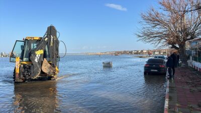 EDİRNE (AA) – Edirne'nin güneyinde dün etkili olan şiddetli yağış