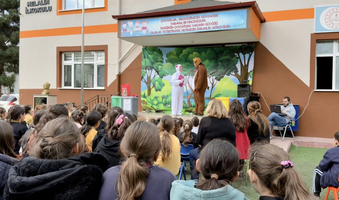 SİNOP (AA) – Sinop'un Türkeli ilçesinde çocuklara sıfır atık ve